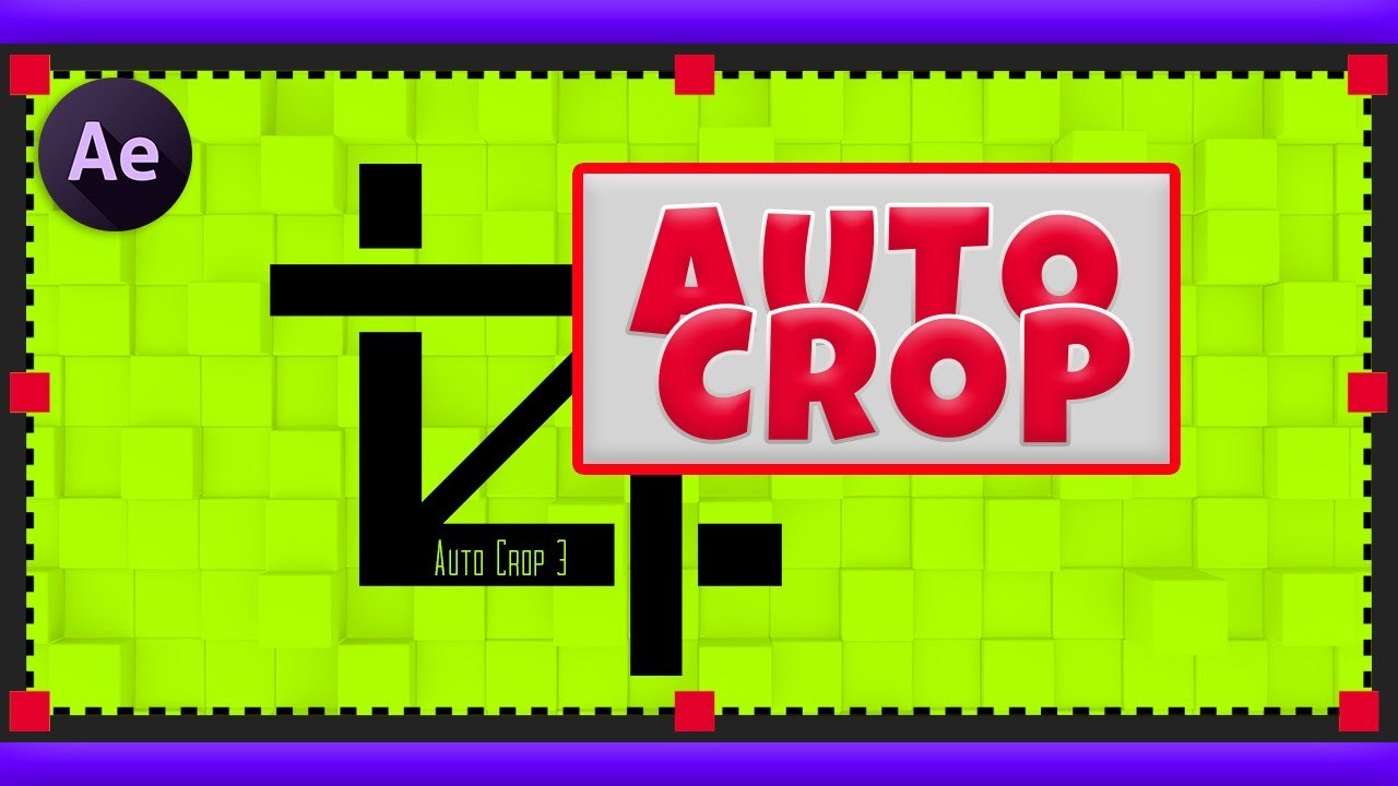 【After Effects】必須スクリプト『Auto Crop 3』の機能や使い方、購入方法やダウンロード・インストール方